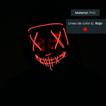 Máscara led